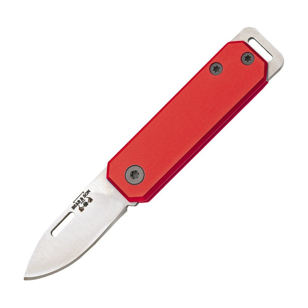 Bear & Son Small Slip Joint Red