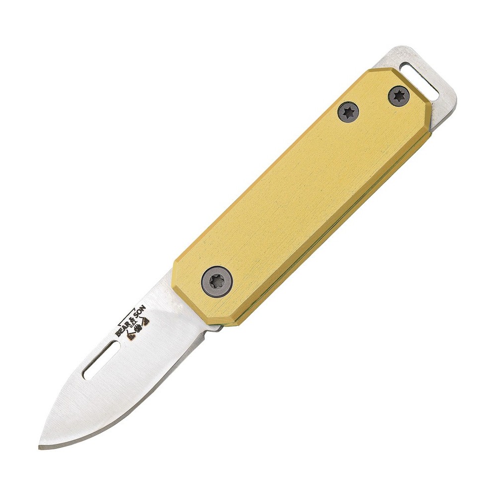 Bear & Son Small Slip Joint Yellow