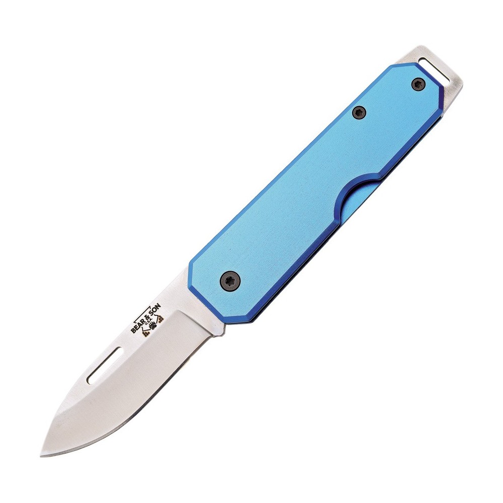 Bear & Son Large Slip Joint Blue