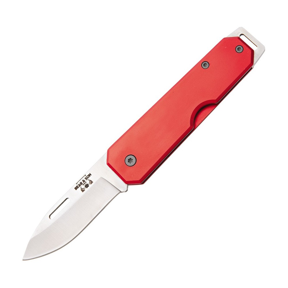 Bear & Son Large Slip Joint Red