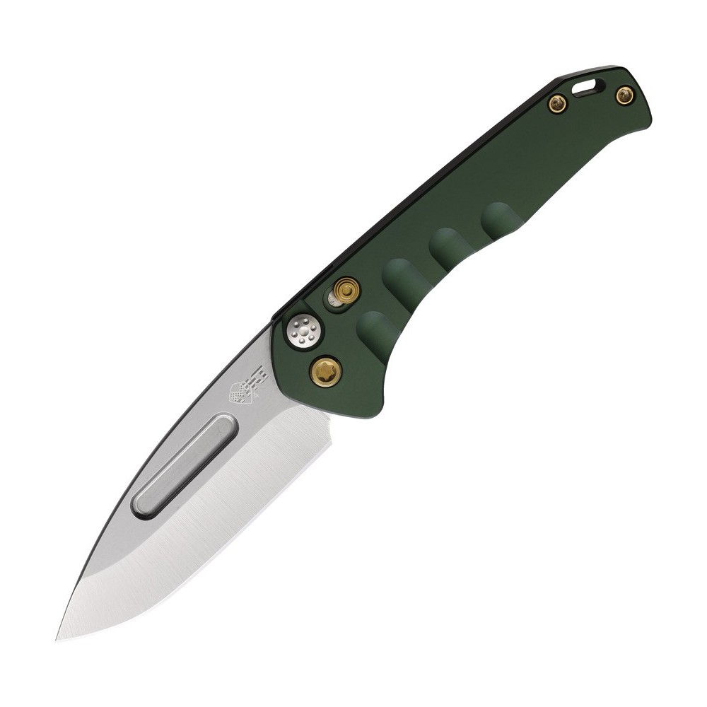 Medford Auto Swift Button Lock Green