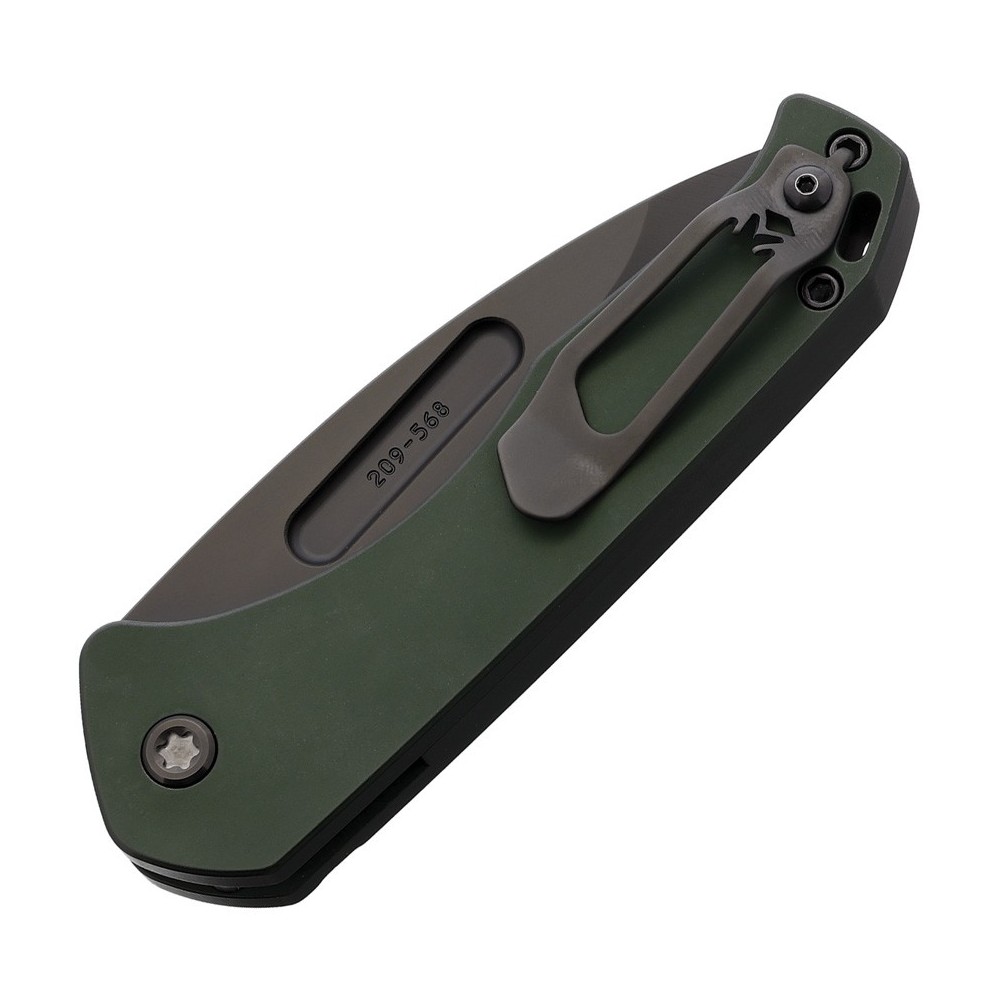 Medford Auto Swift Button Lock Green