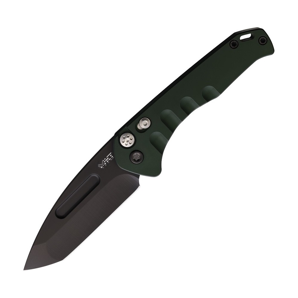 Medford Auto Swift Button Lock Green