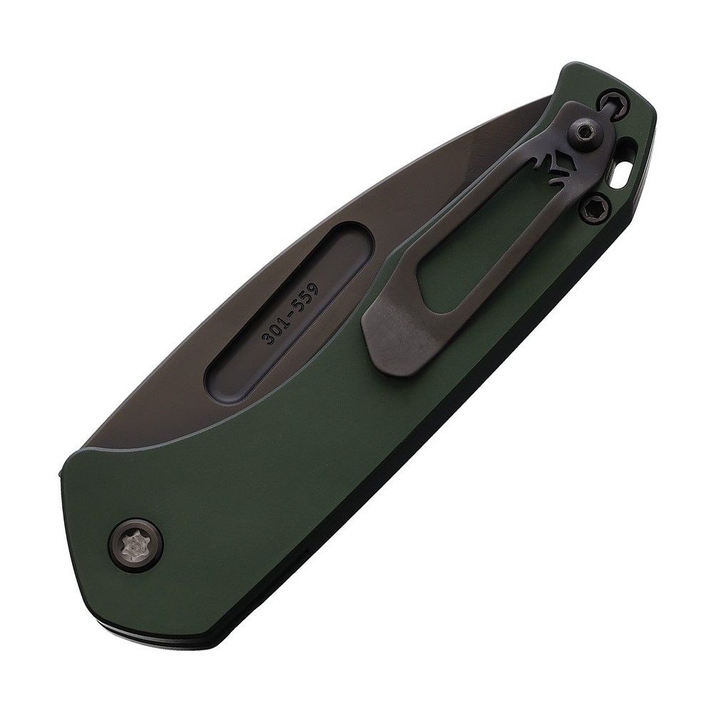Medford Auto Swift Button Lock Green