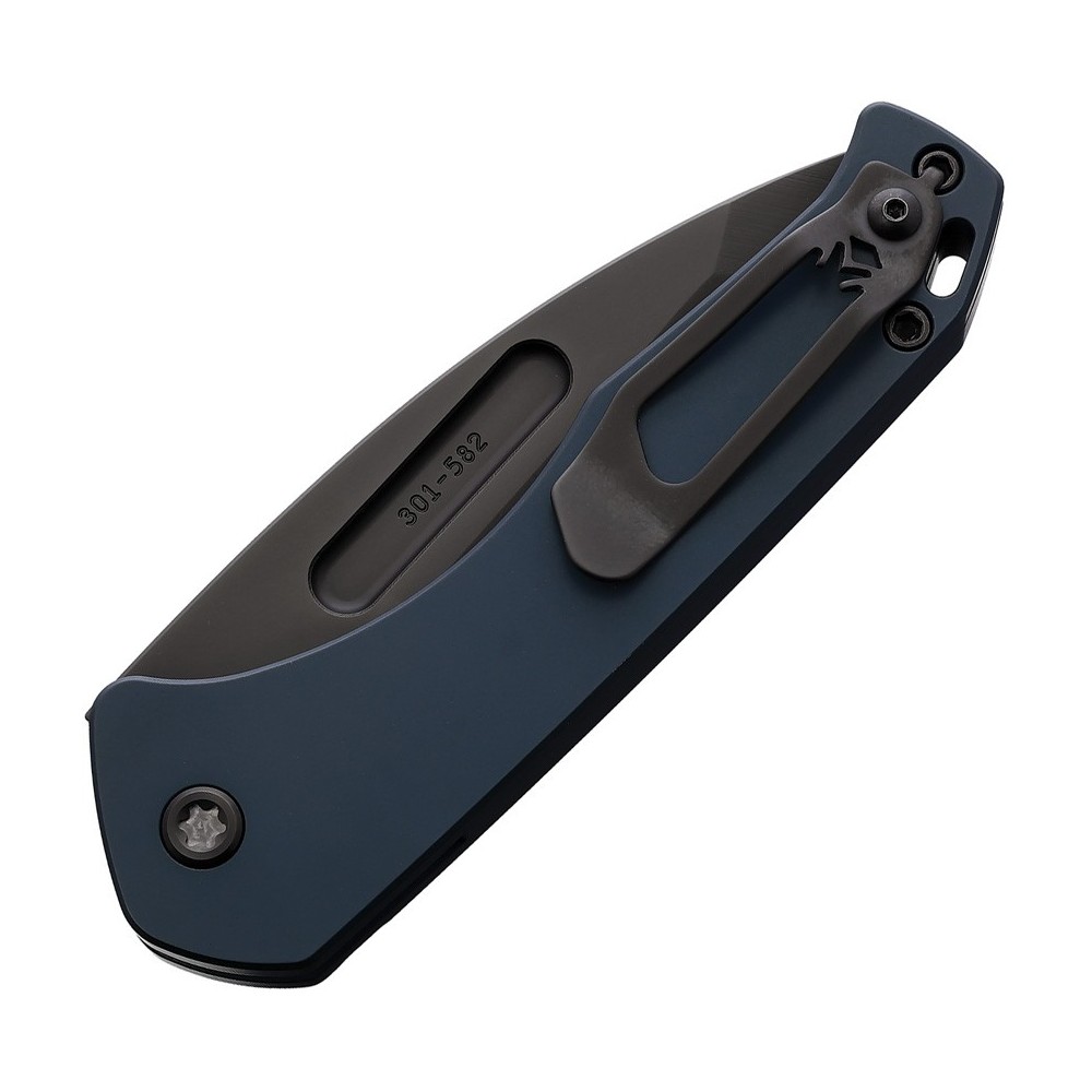 Medford Auto Swift Button Lock Blue