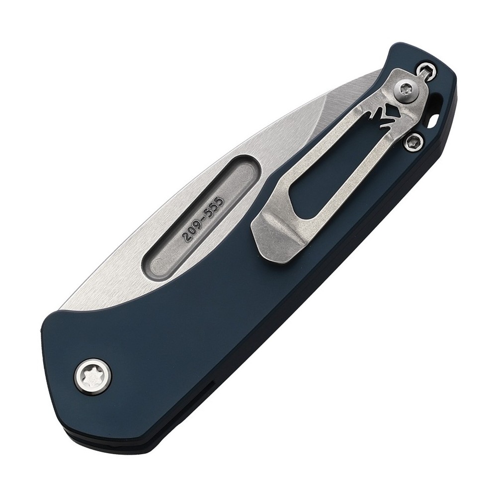 Medford Auto Swift Button Lock Blue