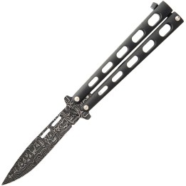 Bear & Son Butterfly Damascus Black