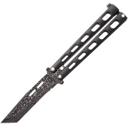 Bear & Son Butterfly Damascus Silver Vein
