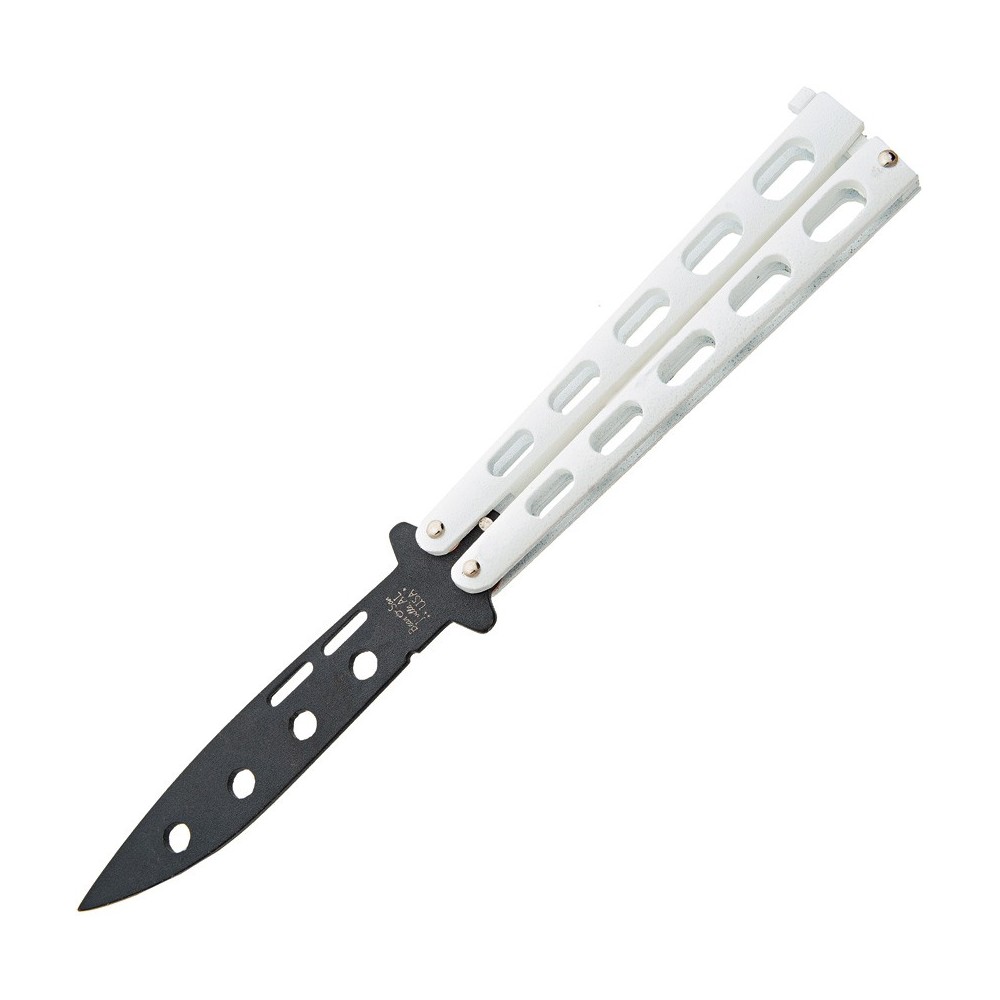 Bear & Son Butterfly Knife Trainer White
