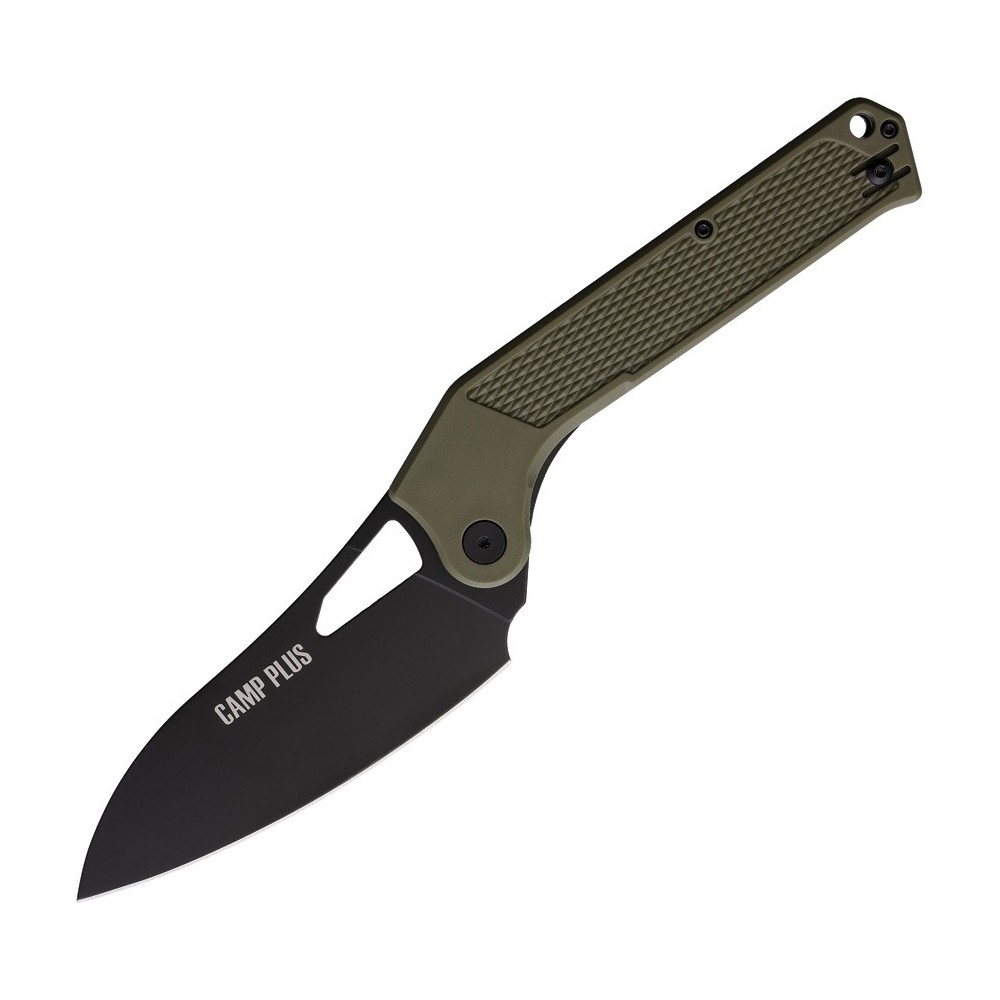 Ontario Camp Plus EDC Linerlock Grn