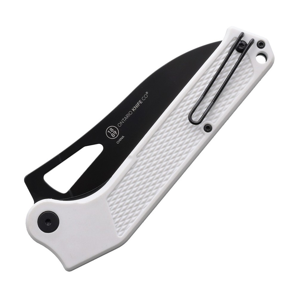 Ontario Camp Plus EDC Linerlock Wht