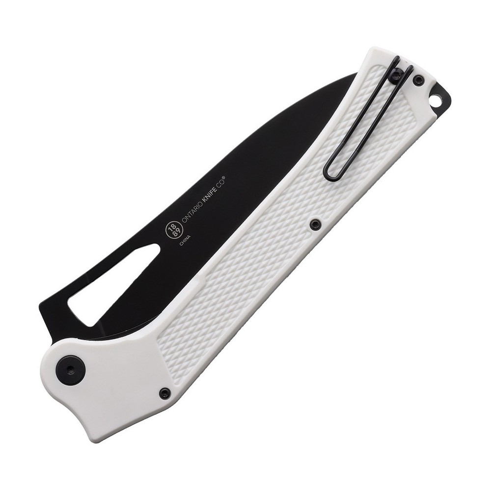 Ontario Camp Plus EDC Linerlock Wht CP