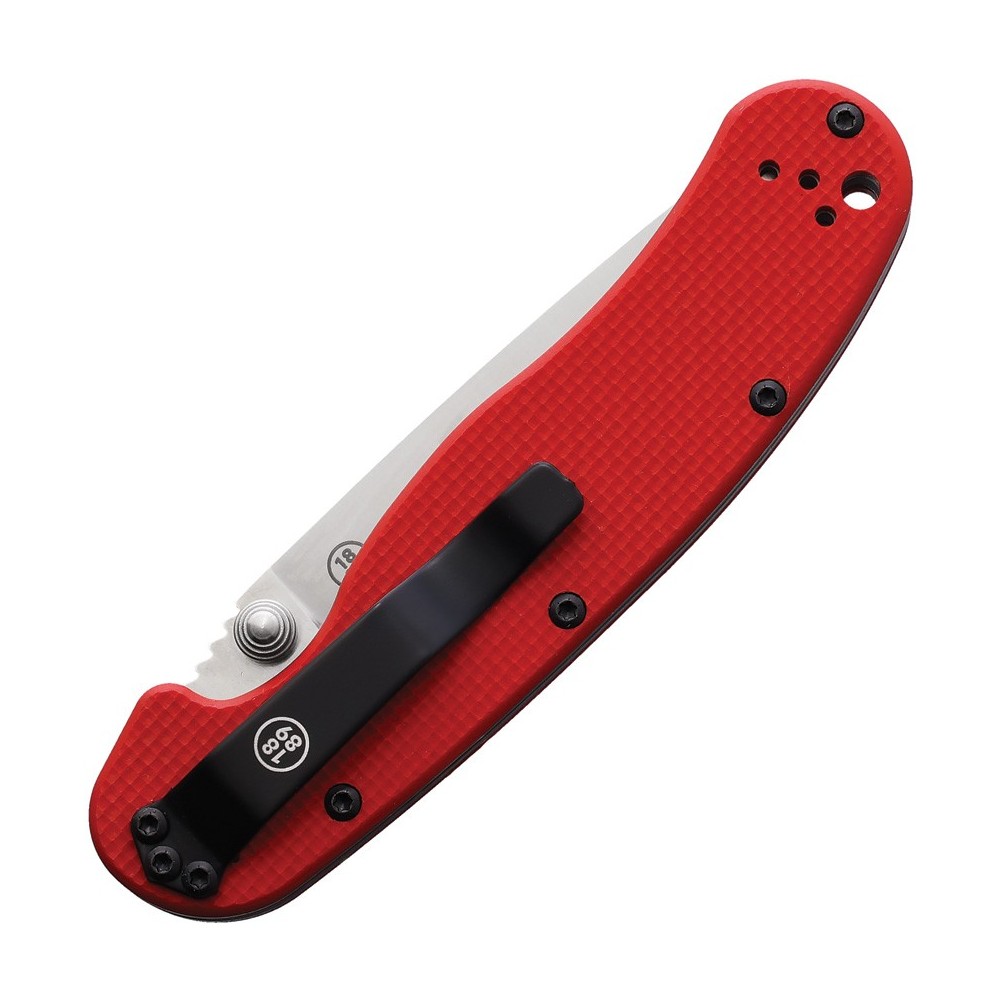 Ontario RAT II Linerlock Red G10 S35VN