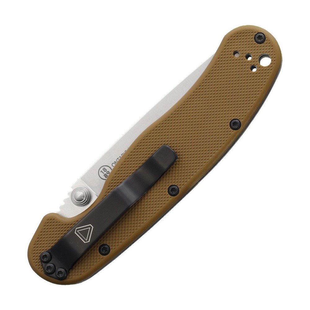 Ontario RAT II Linerlock Coyote Brown