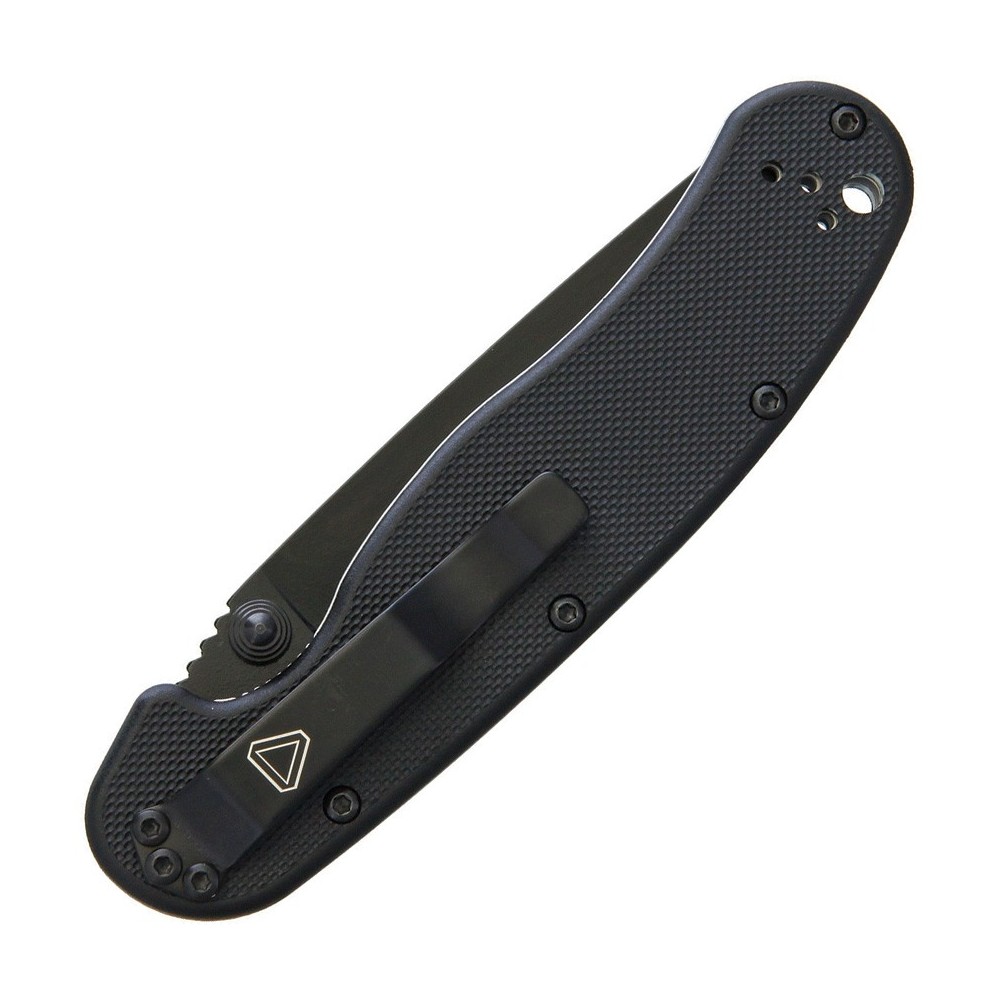 Ontario RAT II Linerlock Black D2