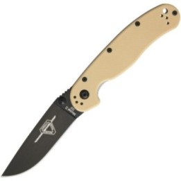 Ontario RAT II Linerlock Desert Tan D2