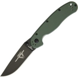 Ontario RAT II Linerlock OD Green D2