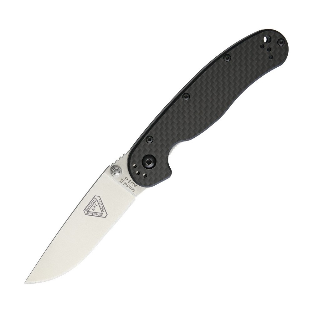 Ontario RAT II Linerlock Carbon Fiber