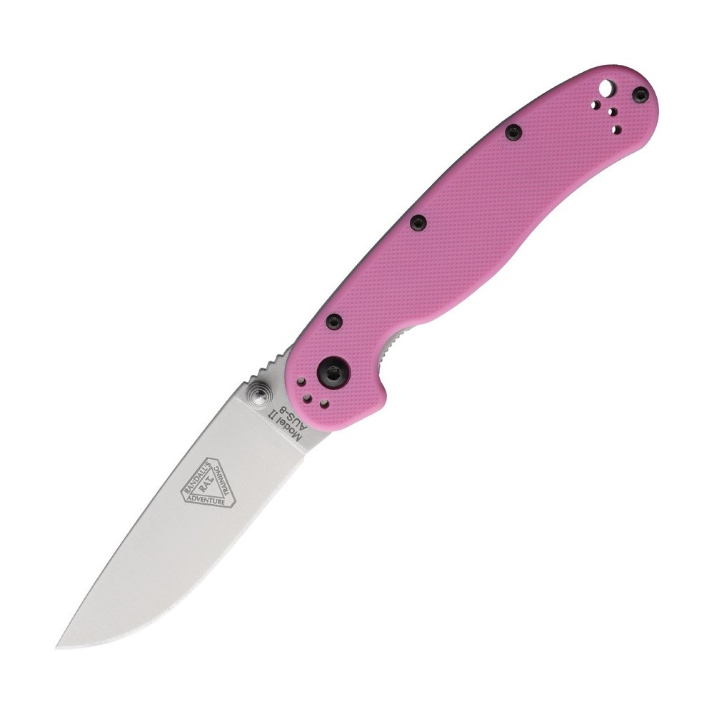 Ontario RAT II Linerlock Pink Nylon