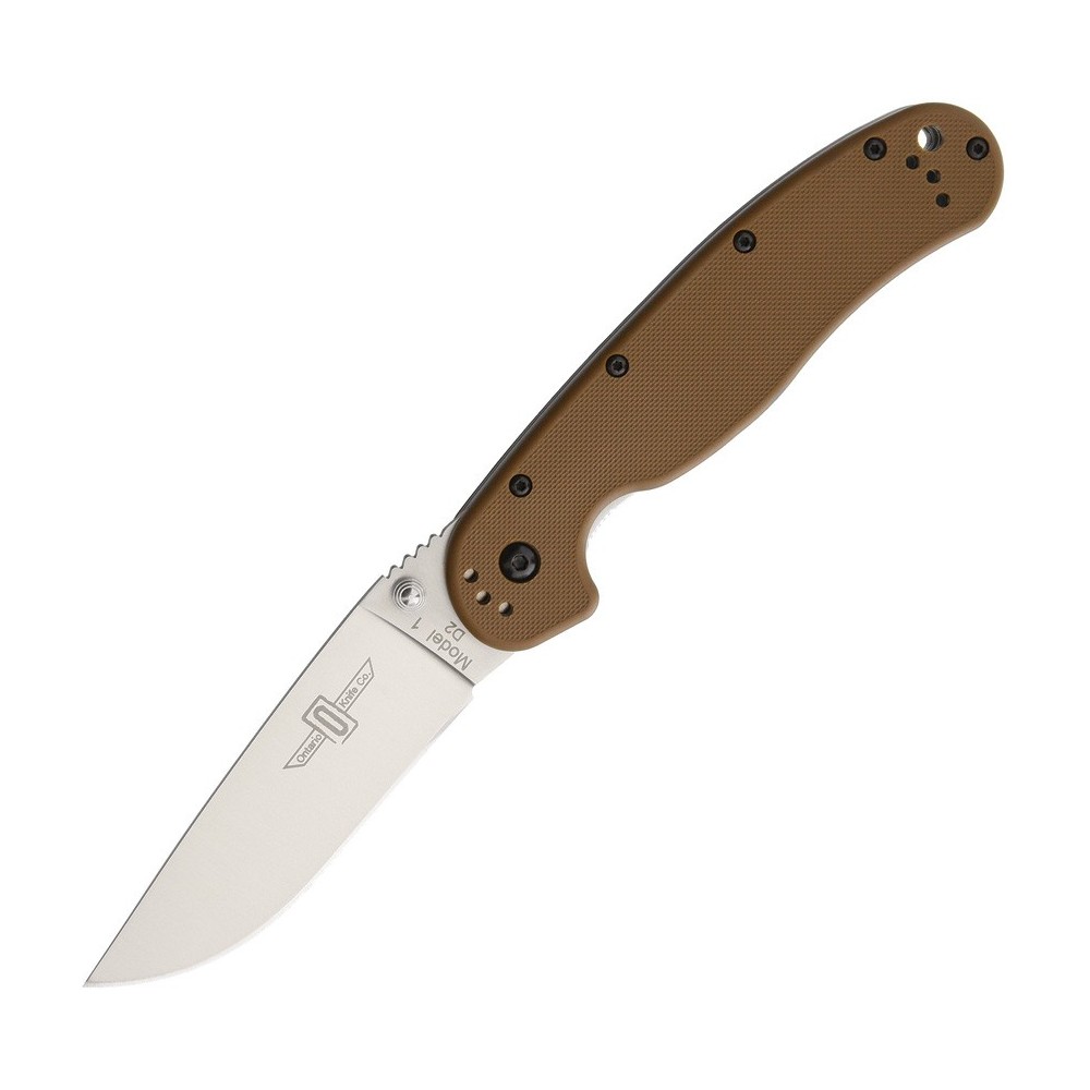 Ontario RAT I Linerlock Coyote Brown
