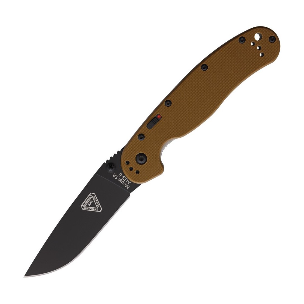 Ontario RAT IA Linerlock A/O Tan