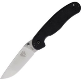 Ontario RAT 1.5 Linerlock Mag Blk G10