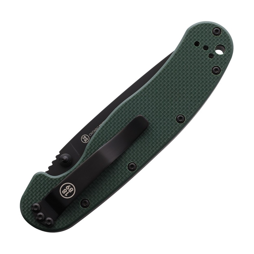 Ontario RAT I Linerlock Green G10