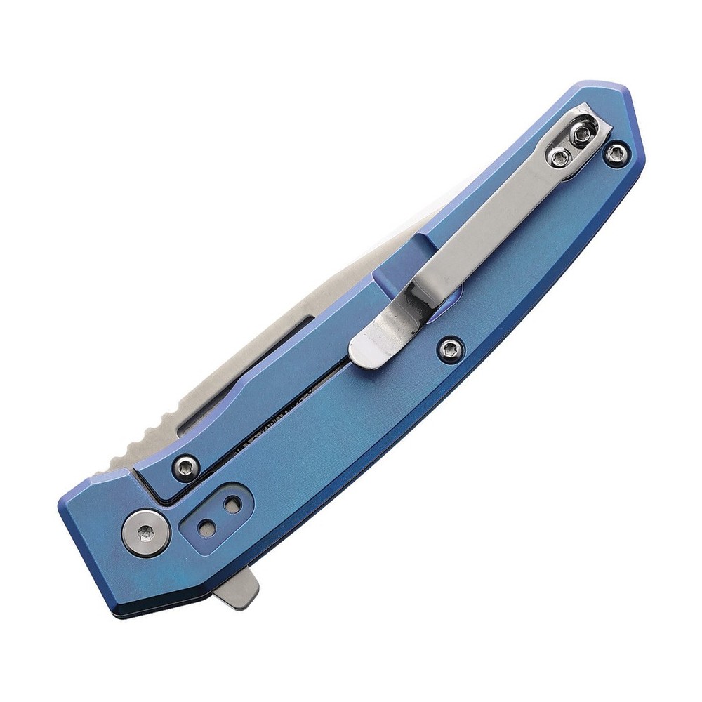 Ontario Ti22 Ultrablue Framelock