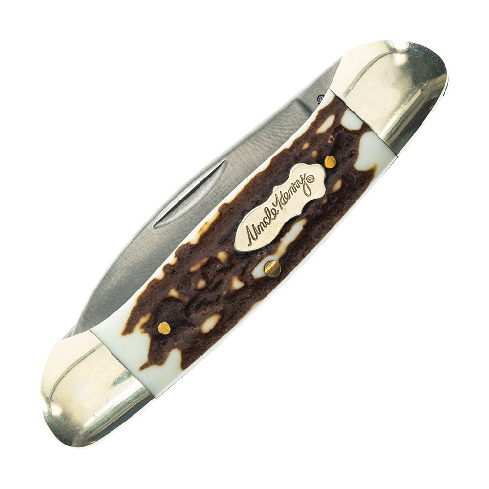 Schrade Large Canoe Staglon