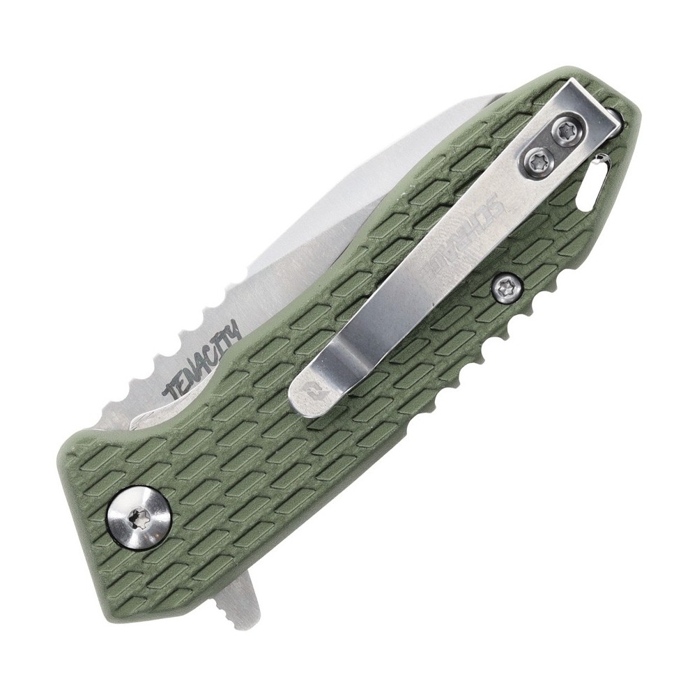 Schrade Tenacity Linerlock Green