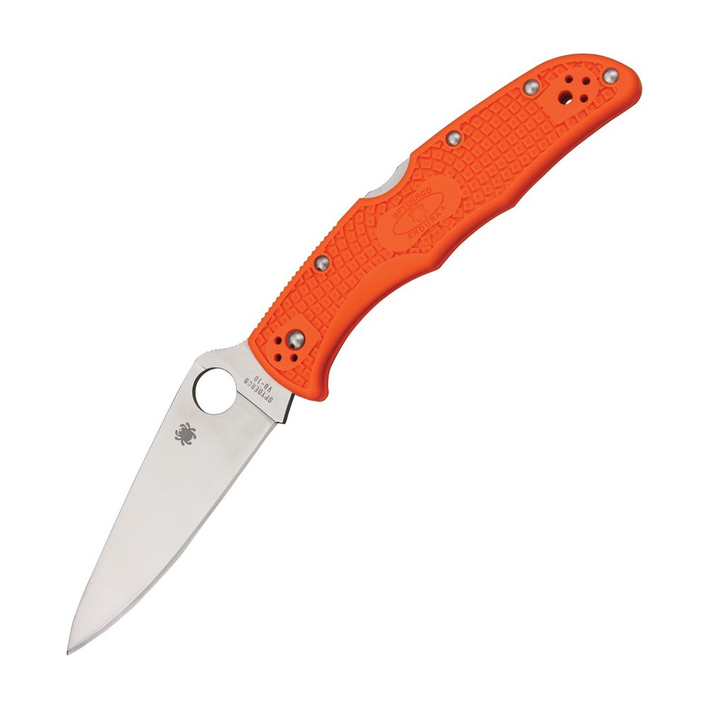 Spyderco Endura 4 Lockback Orange
