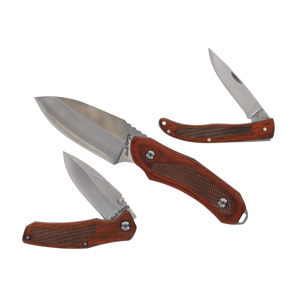 Schrade Uncle Henry Fixed/Folder Set