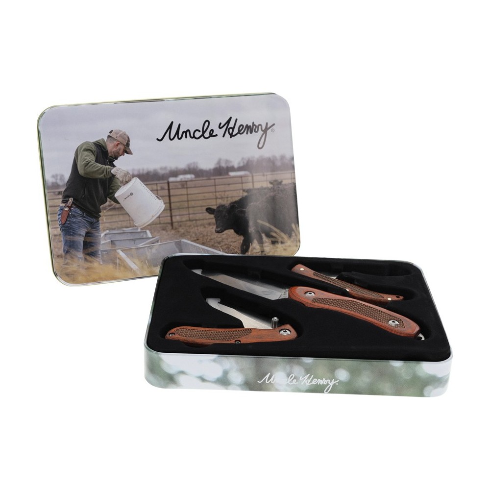 Schrade Uncle Henry Fixed/Folder Set