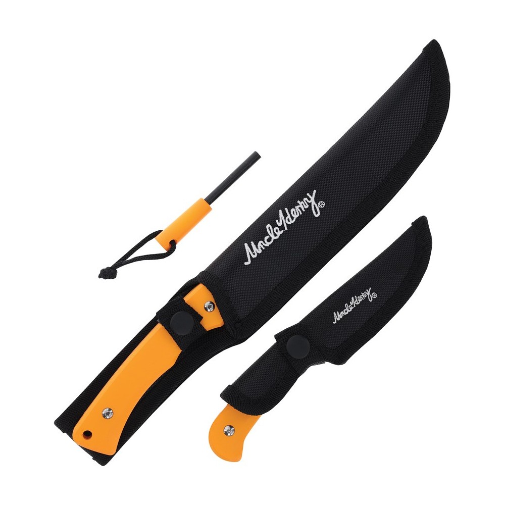 Schrade Uncle Henry Fixed Blade Set