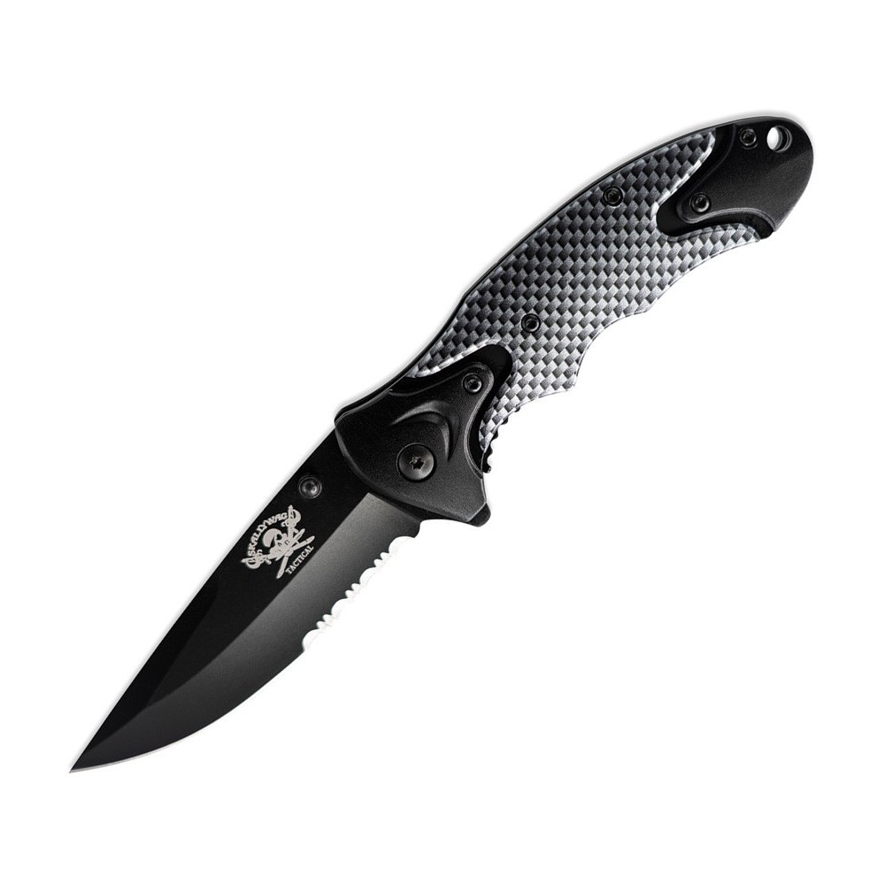Skallywag Tactical Orca Linerlock Black/Silver