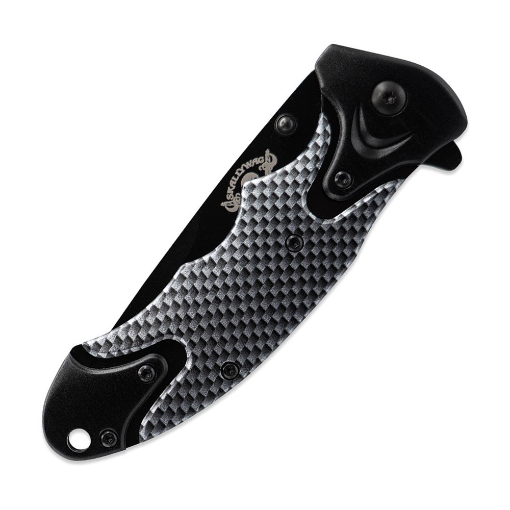 Skallywag Tactical Orca Linerlock Black/Silver