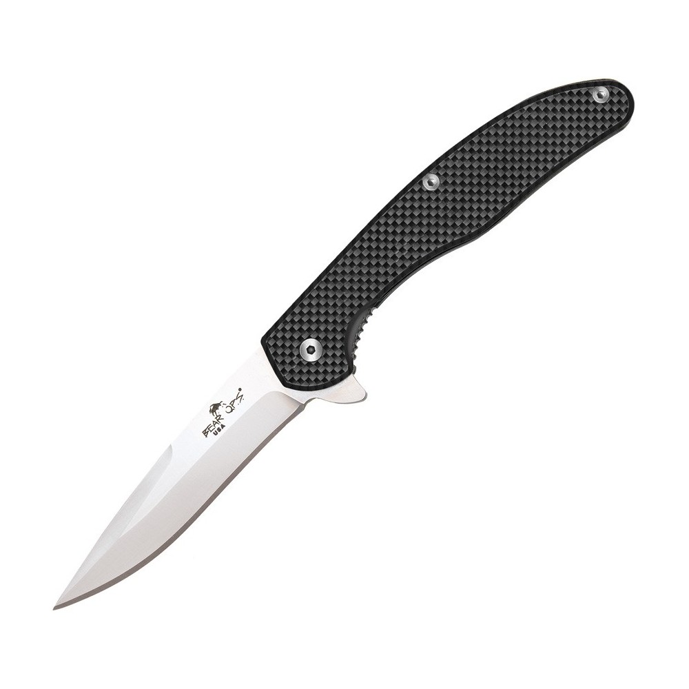 Bear & Son Slim Linerlock Carbon Fiber