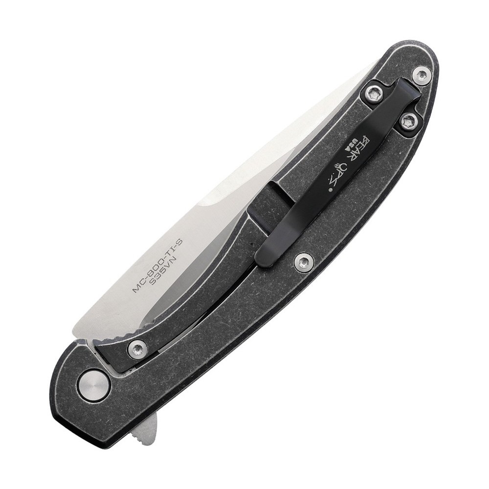 Bear & Son Slim Titanium Flipper