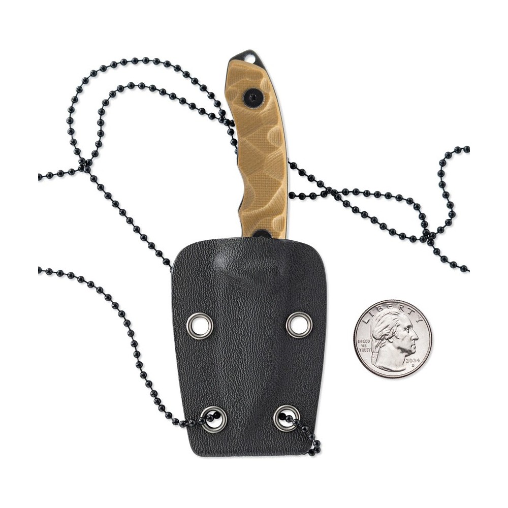 Skallywag Tactical The Mini Neck Knife Desert