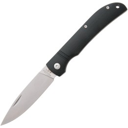 Bear & Son Drop Point Slip Joint Black