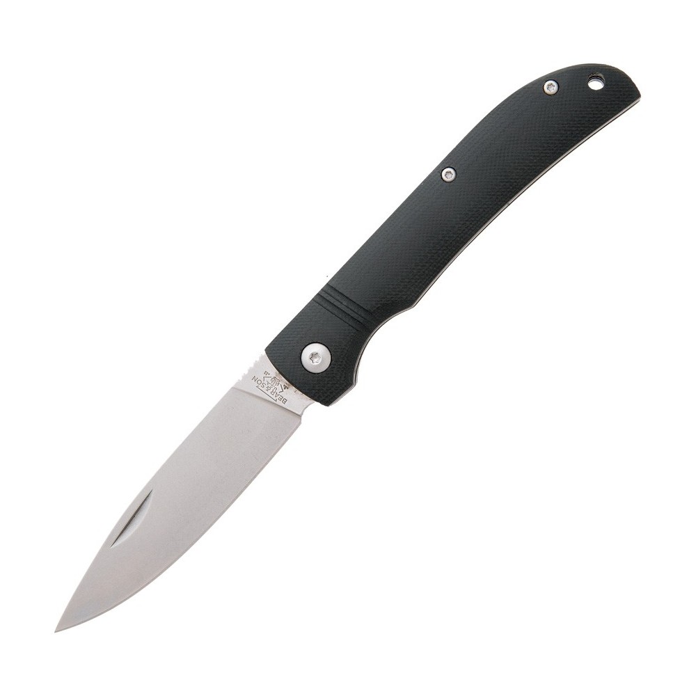 Bear & Son Drop Point Slip Joint Black
