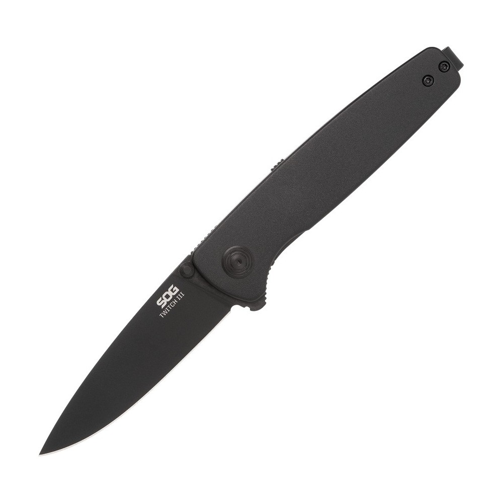 SOG Twitch III Linerlock Black