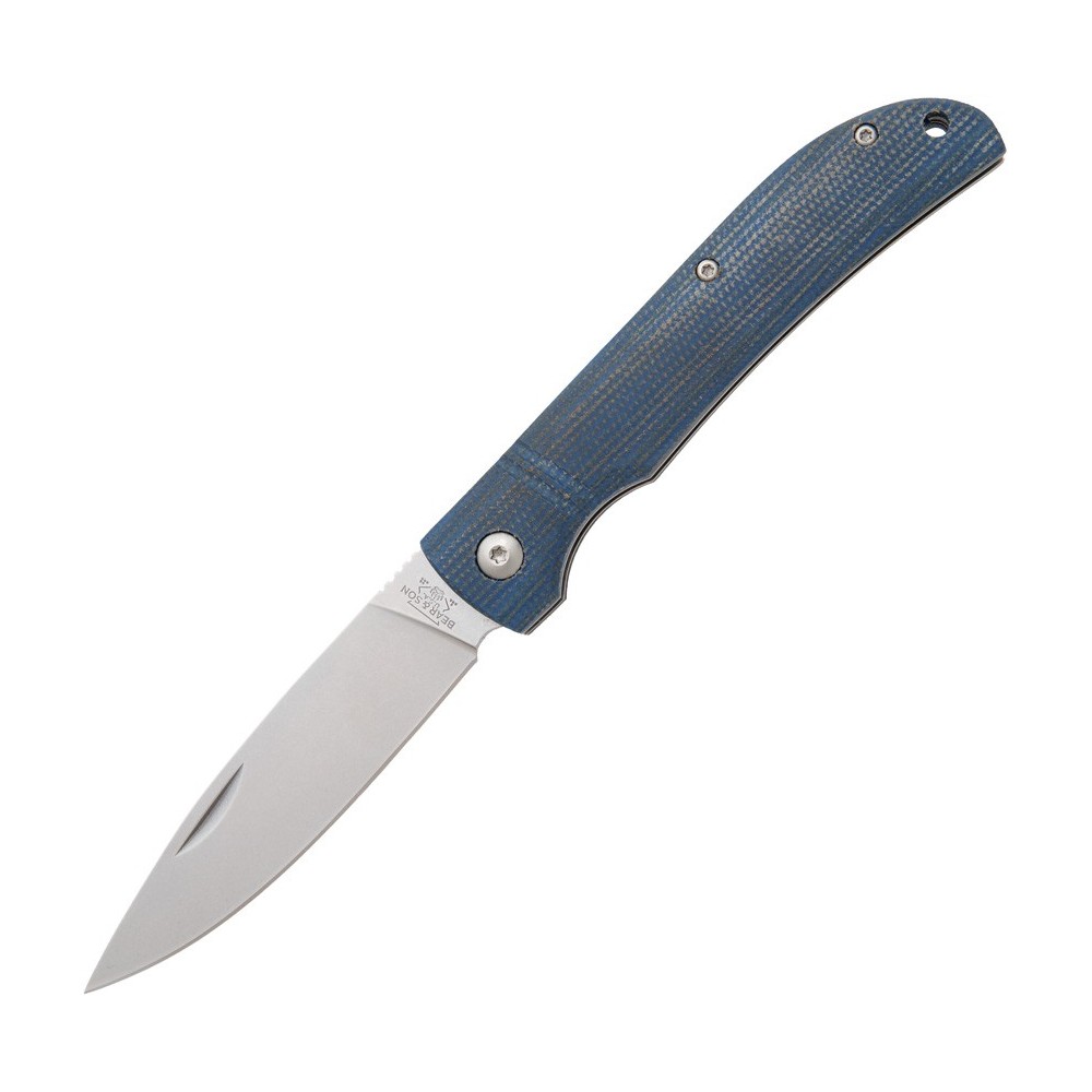 Bear & Son Slip Joint Blue Jean Micarta