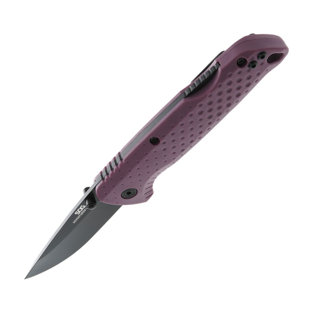 SOG Adventure Lockback Purple