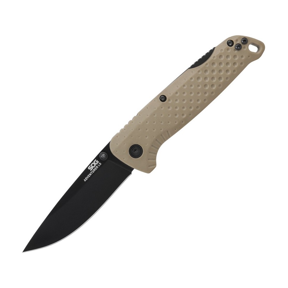 SOG Adventurer Lockback FDE/Blk