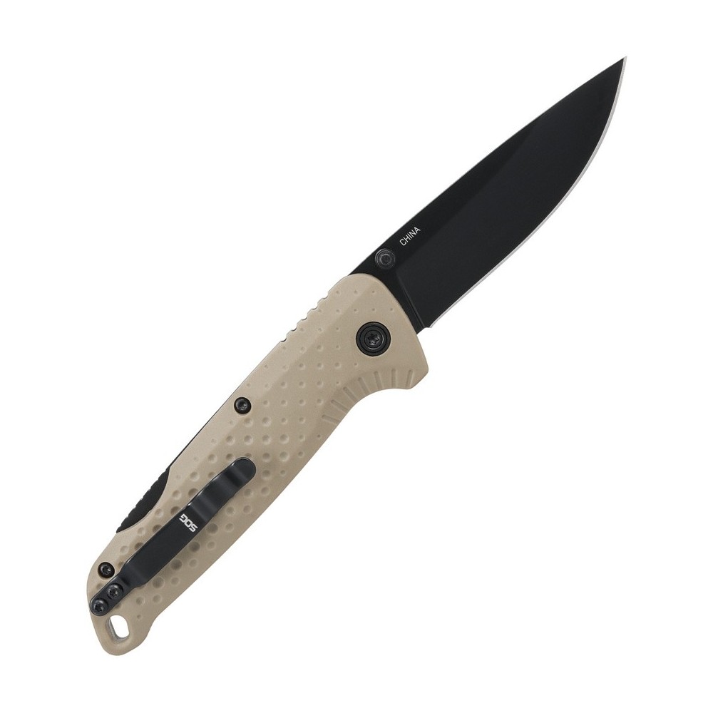 SOG Adventurer Lockback FDE/Blk