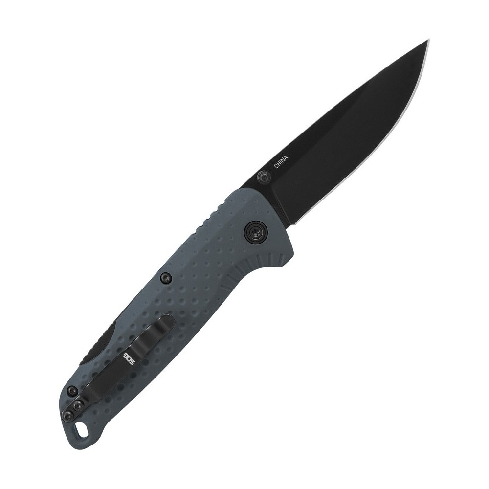SOG Adventurer Lockback Gray/Blk