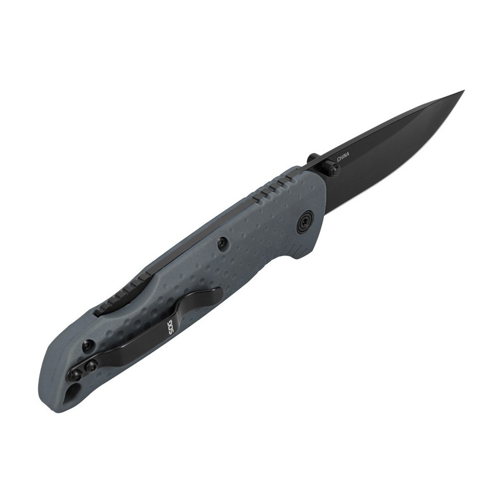 SOG Adventurer Lockback Gray/Blk