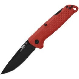 SOG Adventurer Lockback Red/Blk