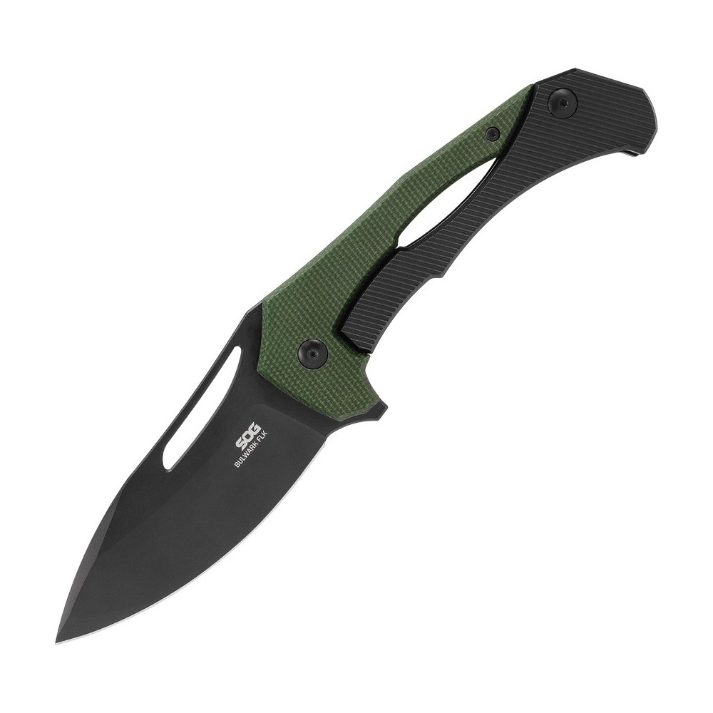 SOG Bulwark Framelock OD Mic